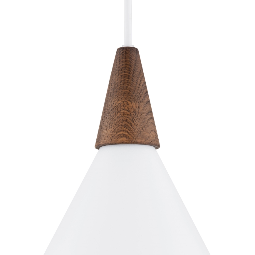 Argon 8631 - Lühter KEGEL 1xE27/15W/230V valge