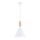 Argon 8632 - Lühter KEGEL 1xE27/15W/230V valge