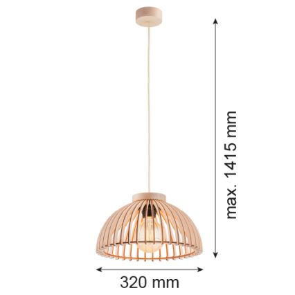 Argon 8633 - Lühter TRE 1xE27/15W/230V