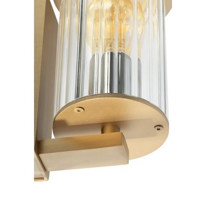 Argon 8752 - Väli seinavalgusti NORFOLK 1xE27/15W/230V IP44 kuldne