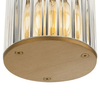 Argon 8774 - Väli laevalgusti NORFOLK 1xE27/15W/230V IP44 kuldne
