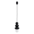 Argon 8788 - Vannitoa rippvalgusti riputuskaabliga ORLANDO PLUS 1xG9/6W/230V IP44 must