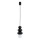 Argon 8788 - Vannitoa rippvalgusti riputuskaabliga ORLANDO PLUS 1xG9/6W/230V IP44 must