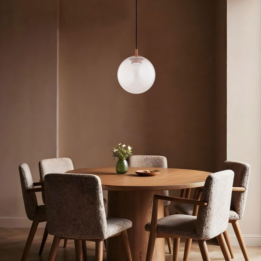 Argon 8829 - Lühter SACRAMENTO 1xGX53/8W/230V läbipaistev/pruun