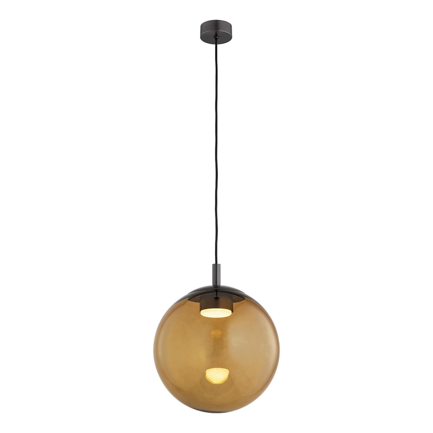 Argon 8831 - Lühter SACRAMENTO 1xGX53/8W/230V pruun/suitsune