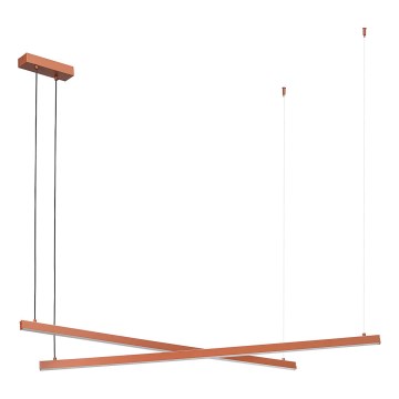 Argon 8837 - LED Lühter MIAMI LED/74W/230V 3000K pruun
