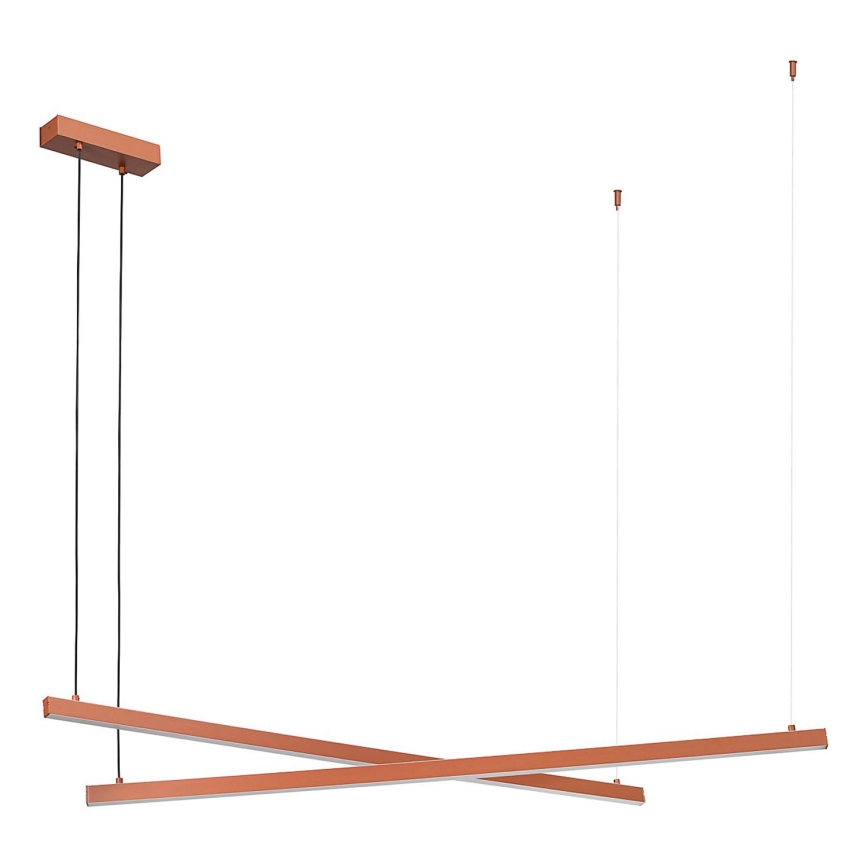 Argon 8837 - LED Lühter MIAMI LED/74W/230V 3000K pruun