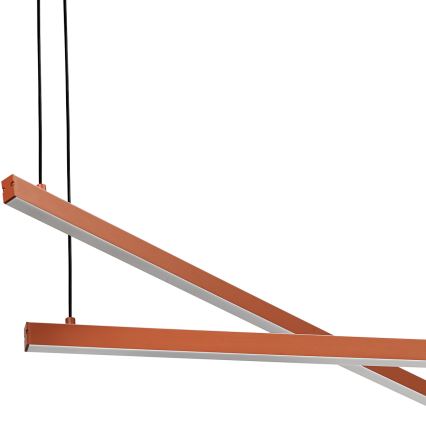 Argon 8837 - LED Lühter MIAMI LED/74W/230V 3000K pruun