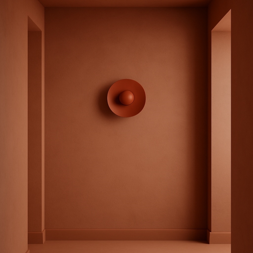 Argon 8866 - LED seinavalgusti BOLTON LED/12,5W/230V 3000K terrakota