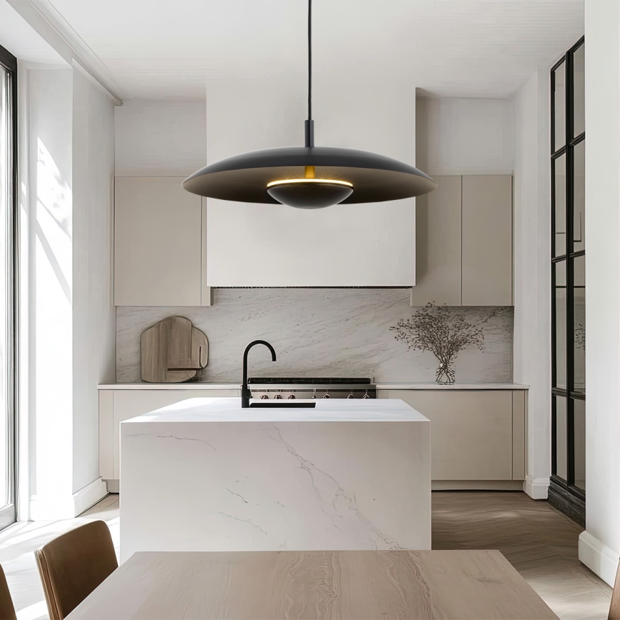 Argon 8868 - LED-rippvalgusti BOLTON riputuskaabliga, 12,5 W/230 V, 3000 K, must