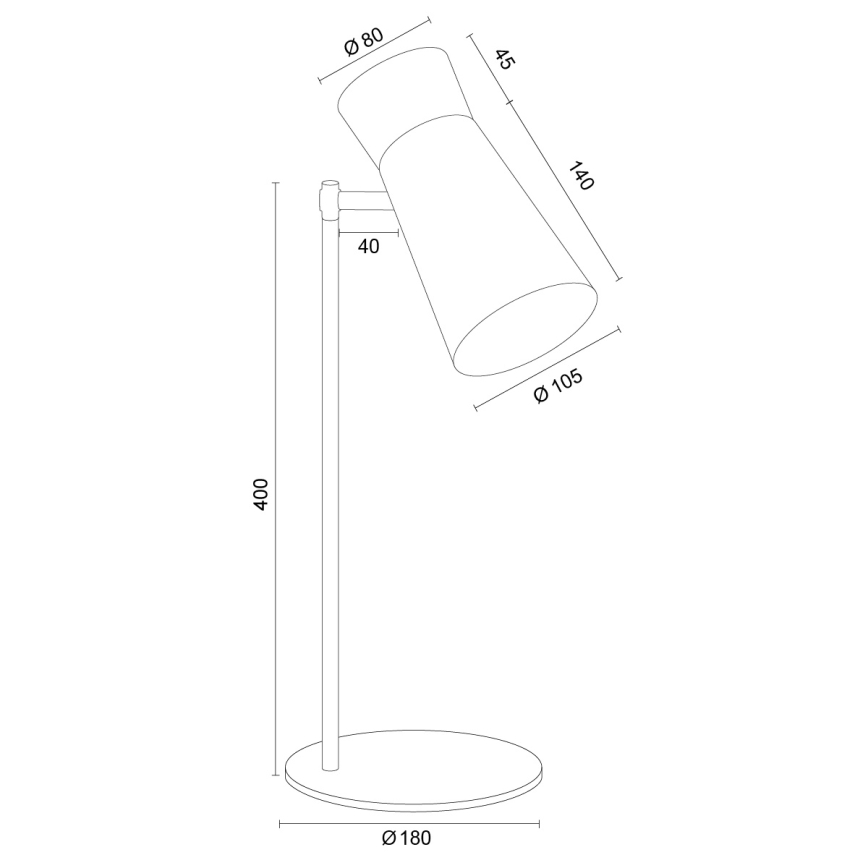 Argon 8872 - Laualamp LORD 1xE14/7W/230V hall