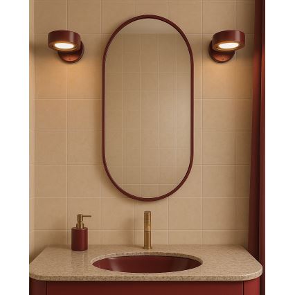 Argon 8901 - Seinavalgusti LOTUS 1xGX53/12W/230V lilla