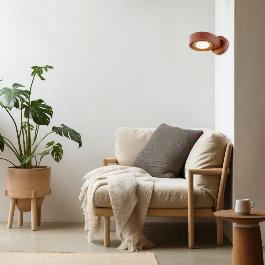 Argon 8902 - LOTUS seinalamp 1xGX53/12W/230V terrakota