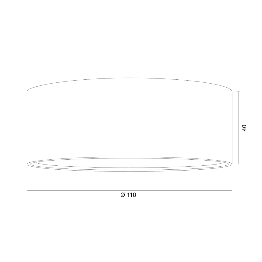 Argon 8904 - laelamp ELORA 1xGX53/7W/230V, läbimõõt 11 cm, lilla