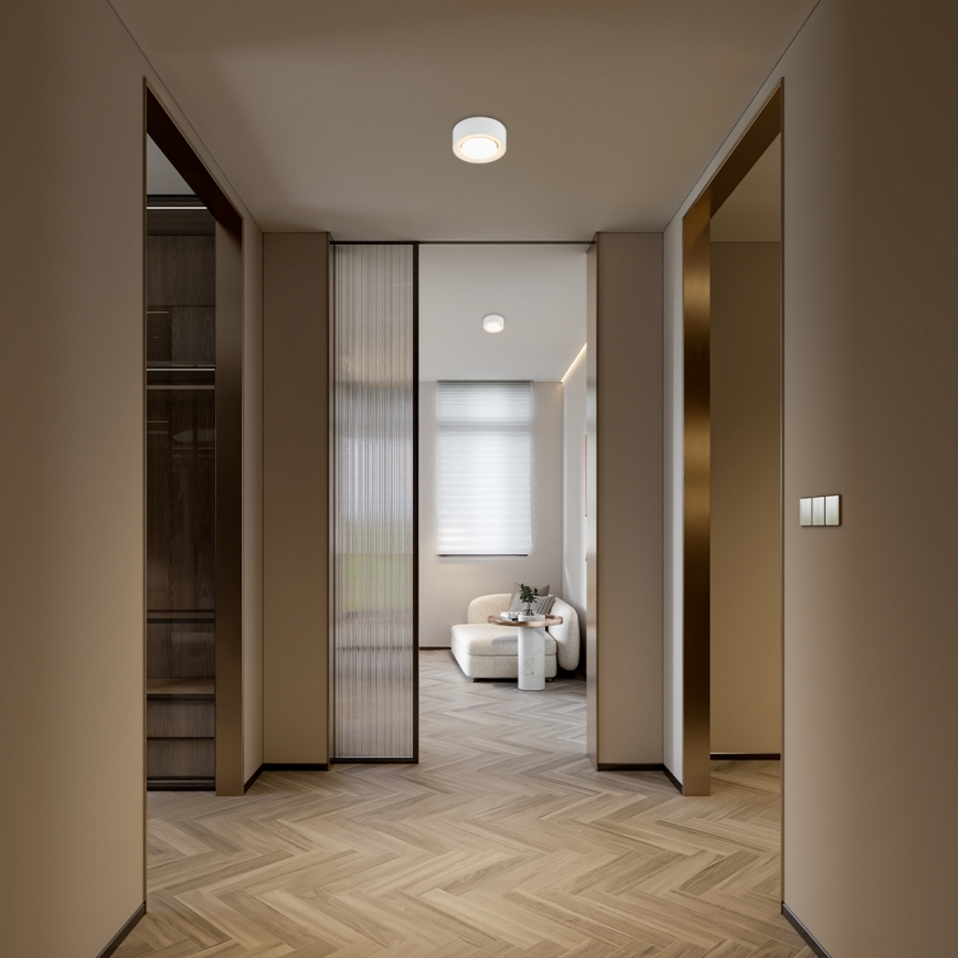 Argon 8915 - Laelamp ELORA 1xGX53/7W/230V Ø 11 cm valge