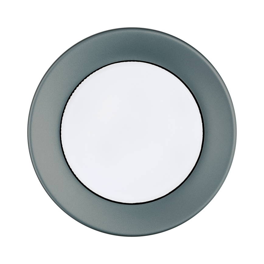 Argon 8917 - laelamp ELORA 1xGX53/7W/230V, läbimõõt 11 cm, hall