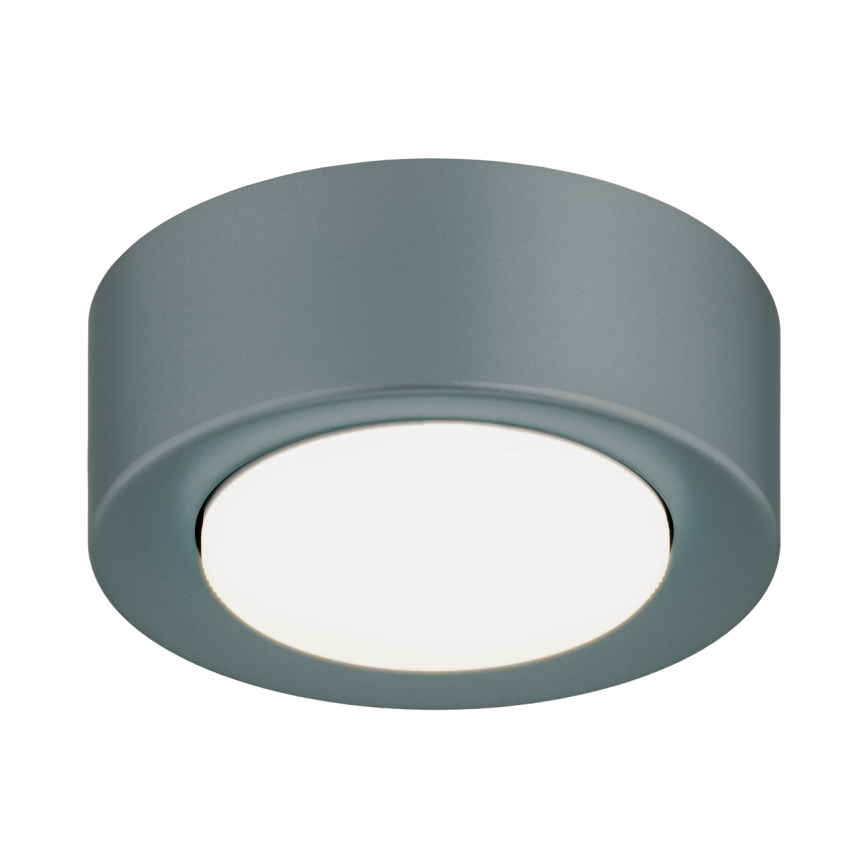 Argon 8917 - laelamp ELORA 1xGX53/7W/230V, läbimõõt 11 cm, hall