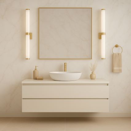 Argon 8926 - BATUMI LED vannitoa peeglivalgusti LED/24W/230V 3000K IP44 kuldne