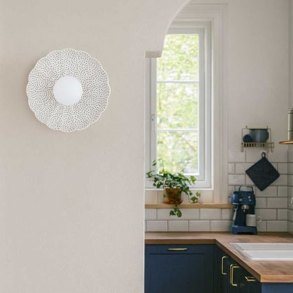 Argon 8934 - seinavalgusti BOLL 1xG9/6W/230V valge