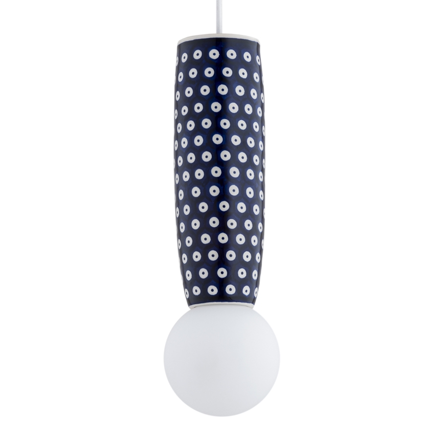 Argon 8937 - Ripatslaelamp kaabliga BOLL 1xG9/6W/230V sinine