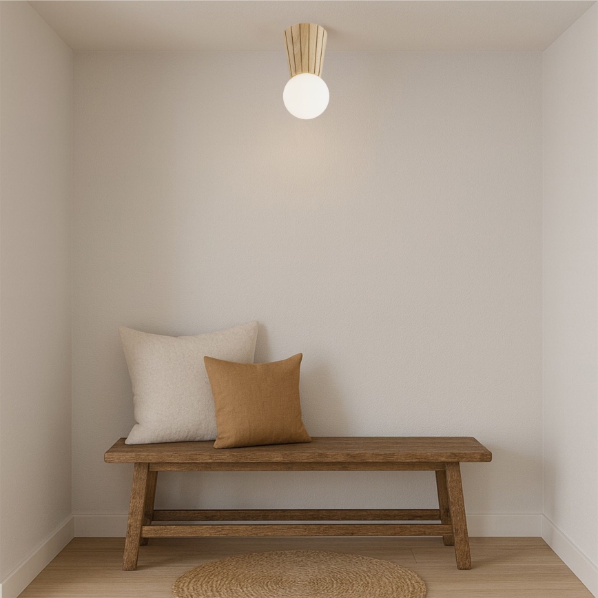 Argon 8973 - Vannitoa laelamp VOLANTE 1xG9/6W/230V IP44 läbimõõt 12 cm beež