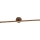 Argon 8995 - LED pildivalgusti MIRI LED/10,8W/230V 3000K 60 cm pruun