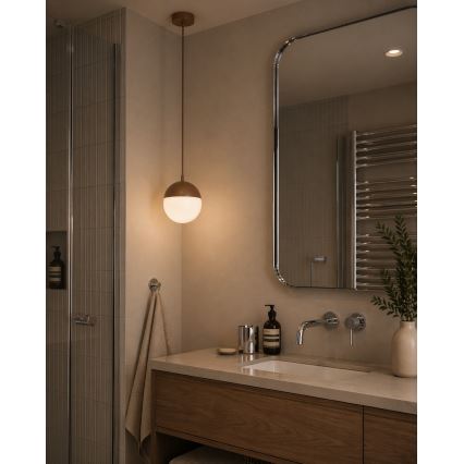 Argon 8998 - välisvalgusti LIV kaablil 1xE27/15W/230V IP44 pruun