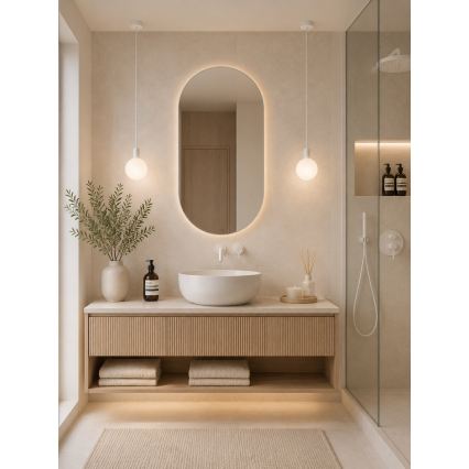 Argon 9004 - Väliripats kaablil ORE 1xG9/6W/230V IP44 valge