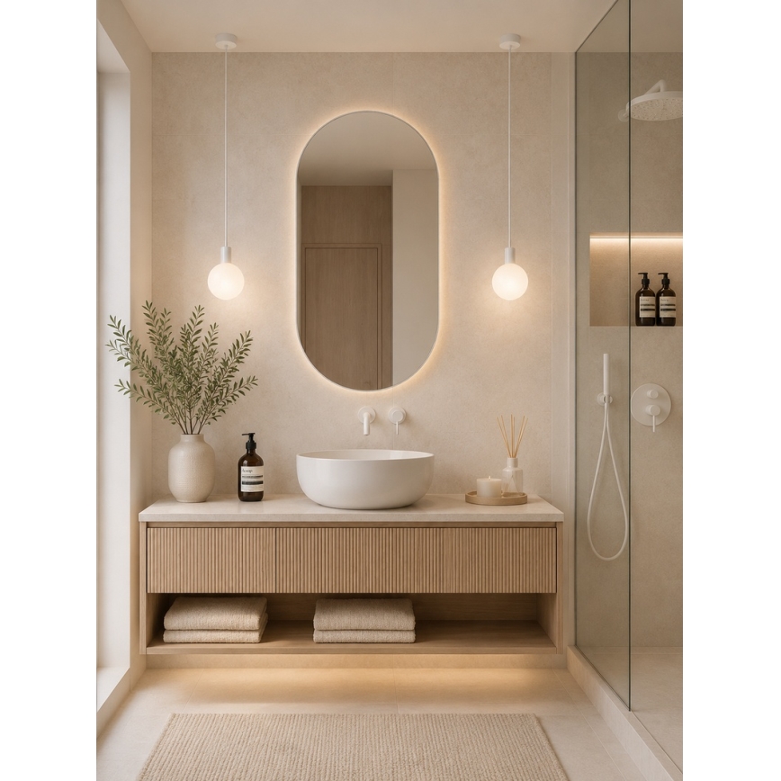 Argon 9004 - Väliripats kaablil ORE 1xG9/6W/230V IP44 valge