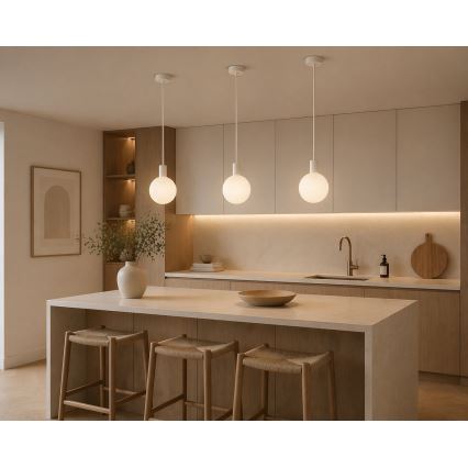 Argon 9004 - kaablile riputatav välisvalgusti ORE 1xG9/6W/230V valge