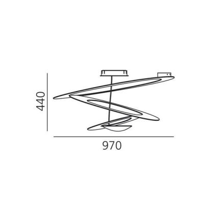 Artemide 1242010A - Laevalgusti PIRCE 1xR7s/11W/230V valge