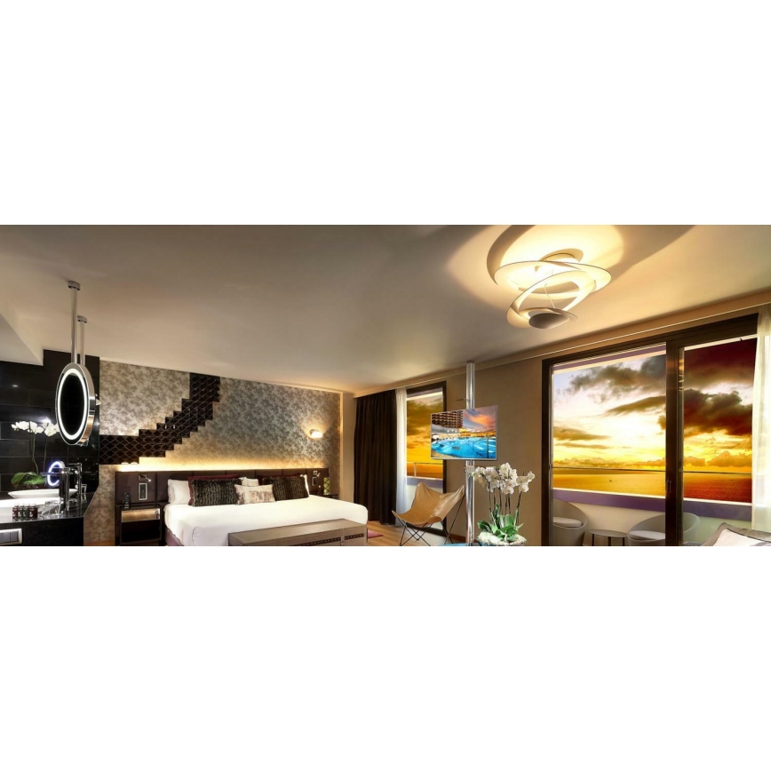 Artemide 1253120A - LED Hämardatav laevalgusti PIRCE LED/44W/230V 3000K kuldne