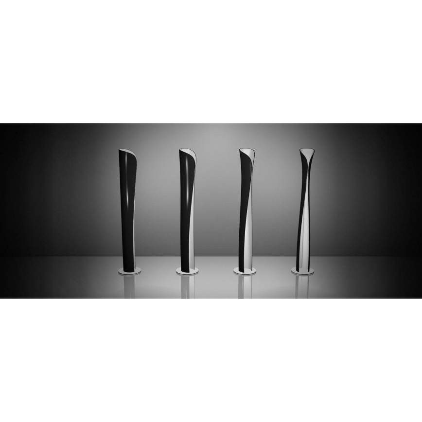 Artemide 1361010A - LED Põrandalamp CADMO LED/44W/230V + 1xGU10/10W/230V must