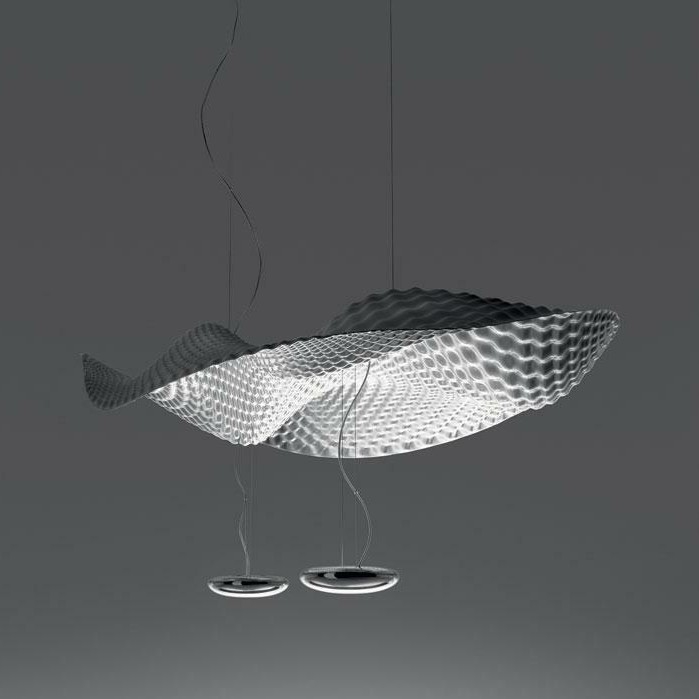 Artemide 1513010A - Lühter COSMIC INGEL 2xR7s/11W/230V läikiv kroom