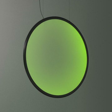Artemide 1994330APP - LED RGBW Hämardatav lühter DISCOVERY LED/79W/230V 2700-6500K must