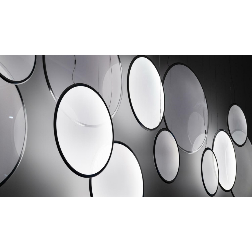 Artemide 1994330APP - LED RGBW Hämardatav lühter DISCOVERY LED/79W/230V 2700-6500K must