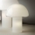 Artemide A006300 - Laualamp ONFALE 1xE14/5W/230V + 1xE27/13W valge
