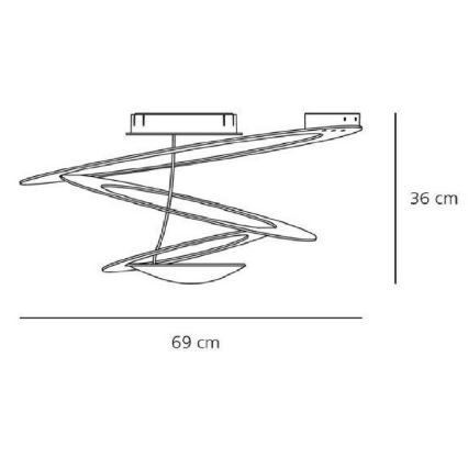 Artemide AR 1247010A - Hämardatav laevalgusti PIRCE MINI 1xR7s/330W/230V