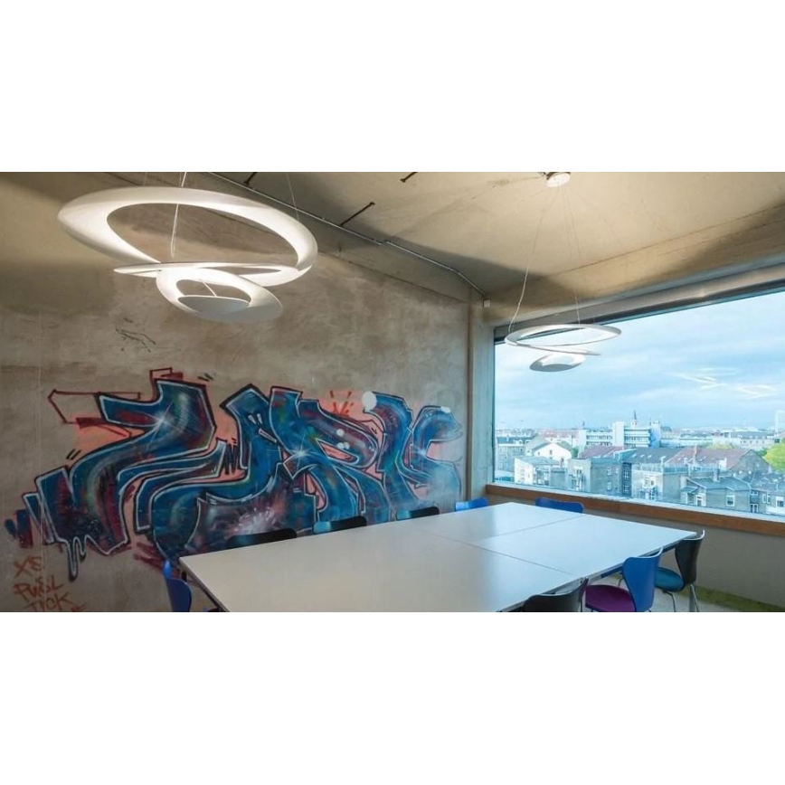 Artemide AR 1249010A - hämardatav LED-rippvalgusti köisriputusega PIRCE MICRO LED/27W/230V