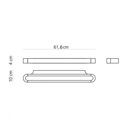 Artemide AR 1913040A - LED-seinavalgusti TALO 60 1xLED/25W/230V