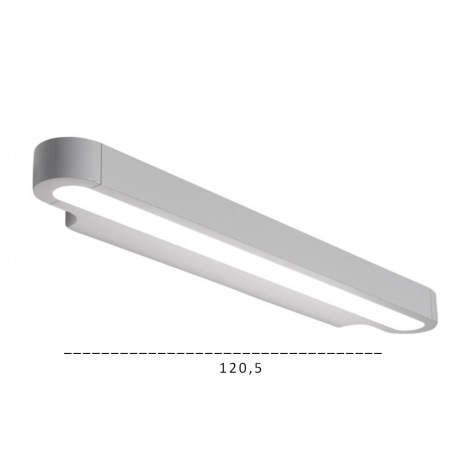 Artemide AR 1917010A - LED Seinavalgusti TALO 120 1xLED/51W/230V