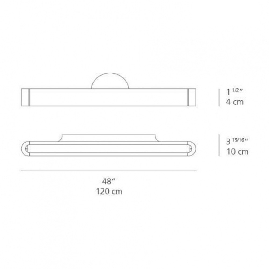 Artemide AR 1917020A - LED Seinavalgusti TALO 120 1xLED/51W/230V