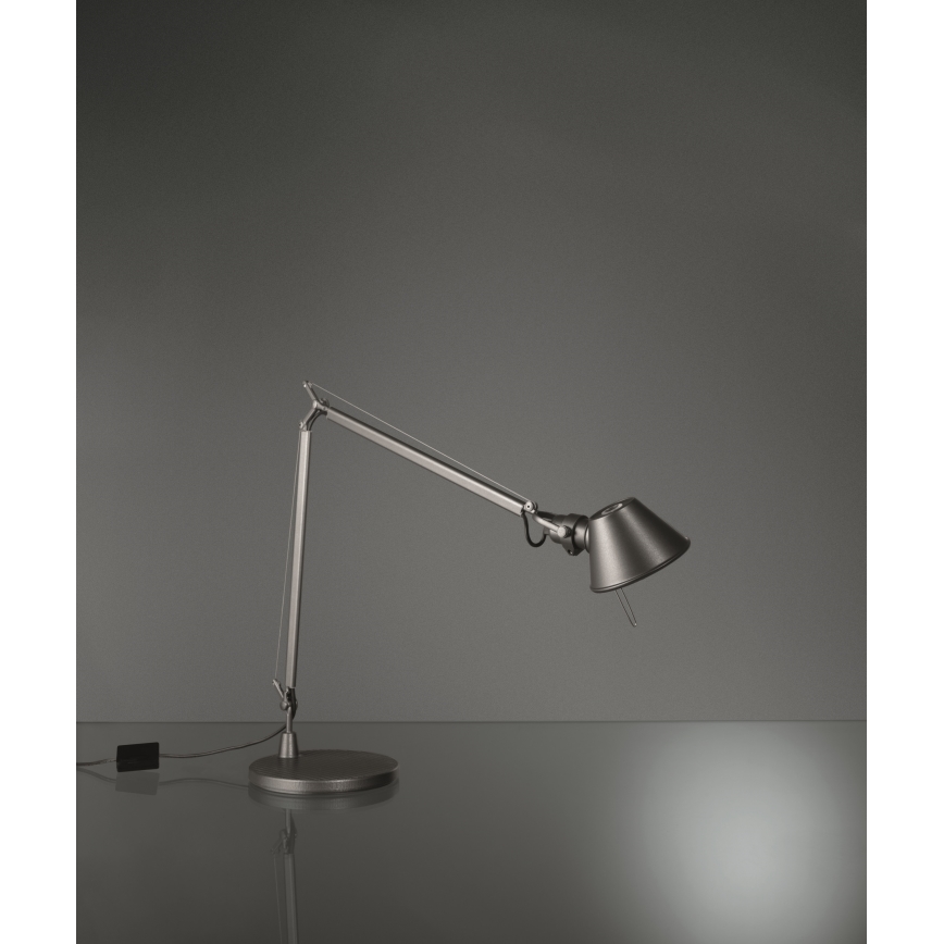 Artemide AR A015100+AR A003900 KOMPLEKT - LED hämardatav laualamp TOLOMEO MIDI LED/9W/230V
