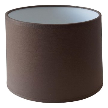 Asendav universaalne silindrikujuline lambivari E27, läbimõõt 16 cm, pruun