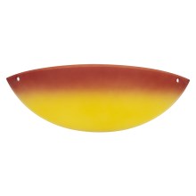 Asendusklaas BAYA-SONIC 42x15 cm punane/oranž