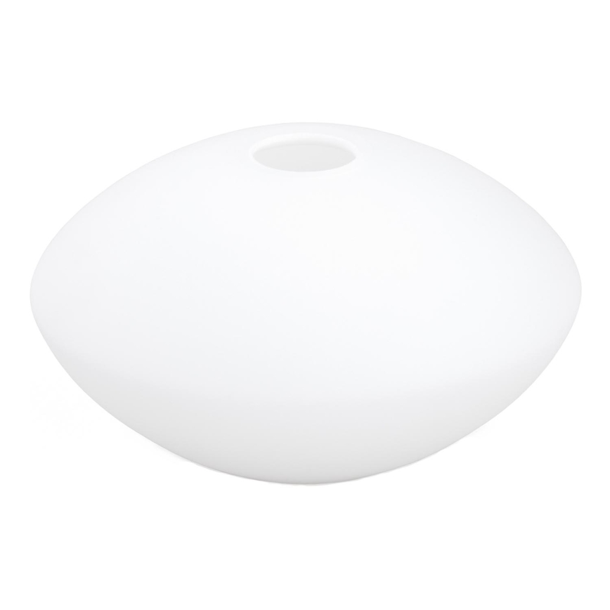Asendusklaas lühtrile E14 d. 15 cm valge