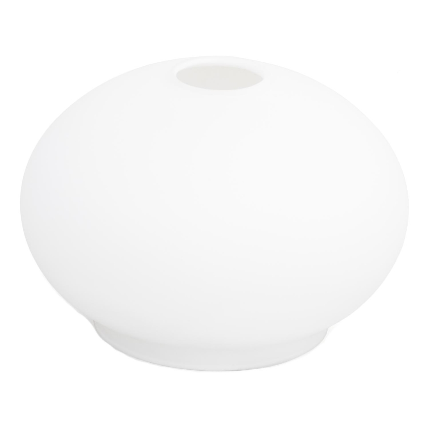 Asendusklaas lühtrile E14 d. 15 cm valge