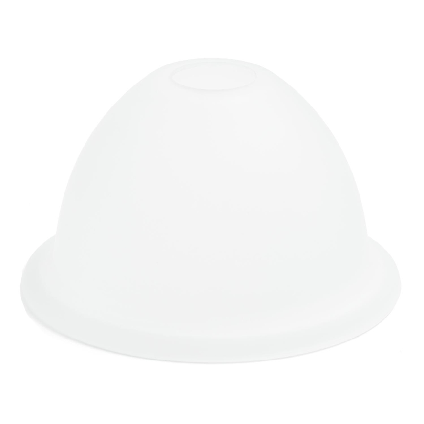 Asendusklaas lühtrile E27 d. 19 cm valge