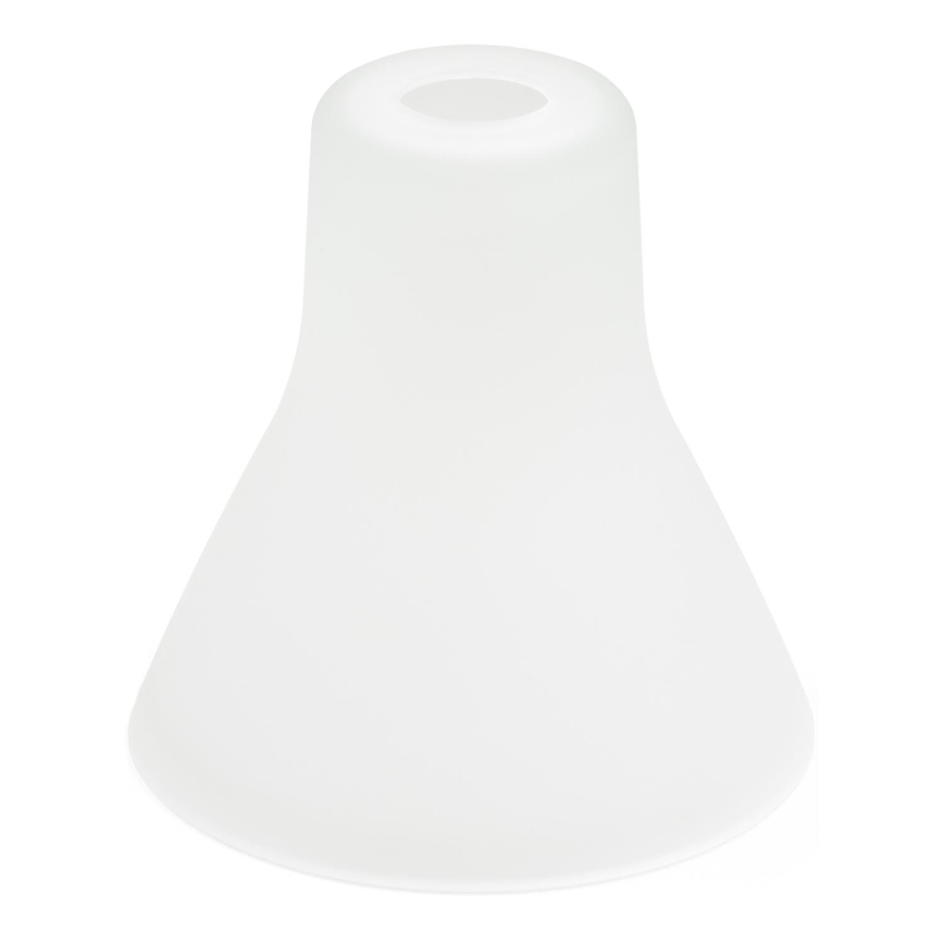 Asendusklaas lühtrile E27 d. 20 cm valge