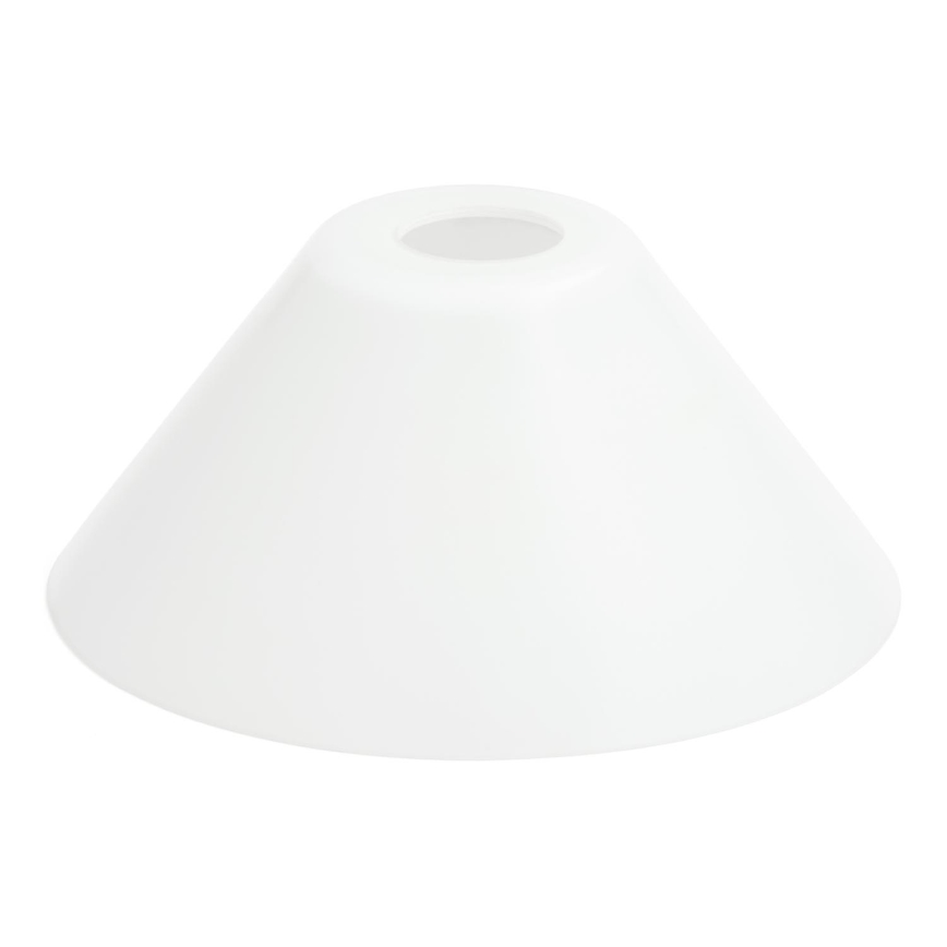 Asendusklaas lühtrile E27 d. 22 cm valge